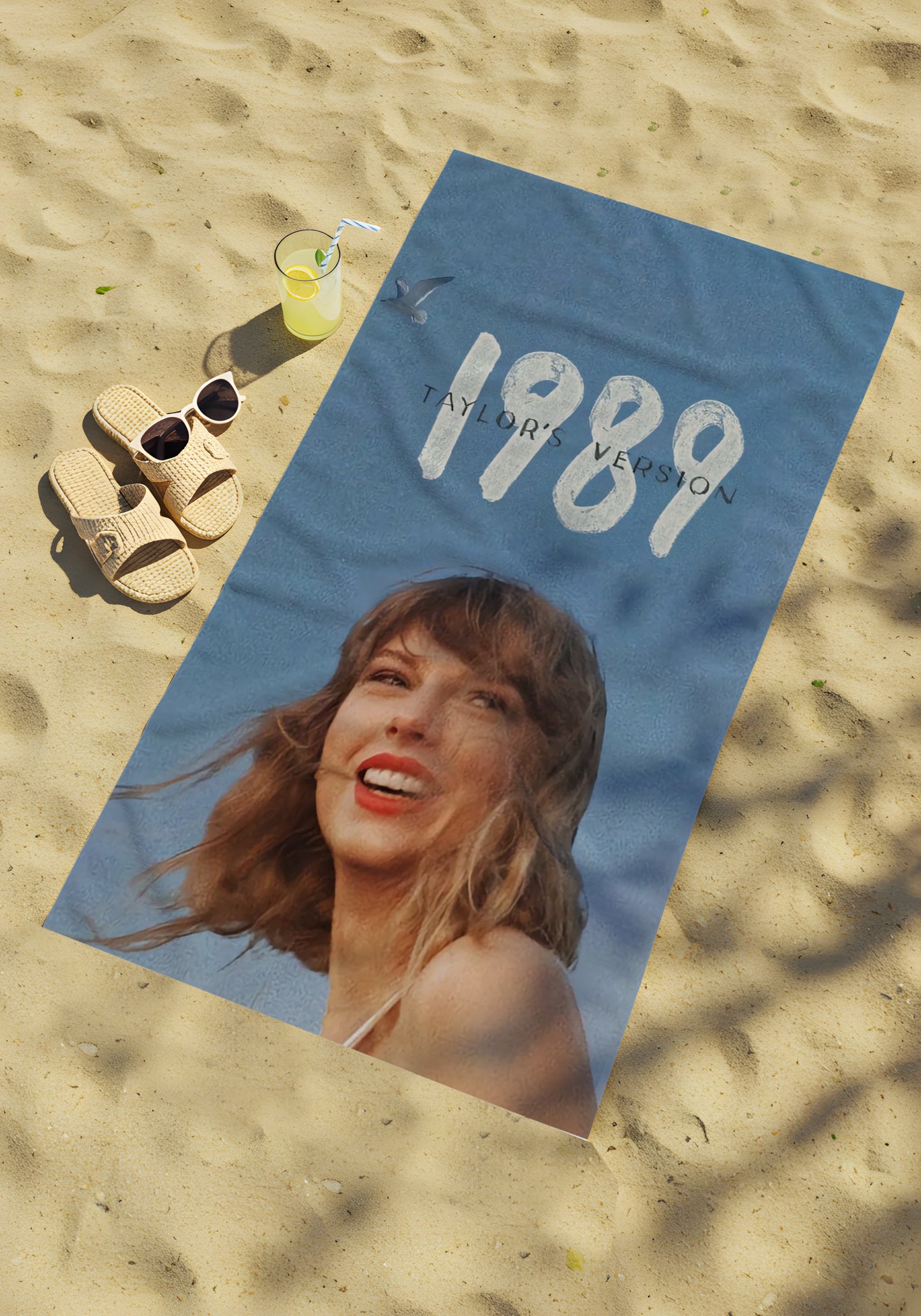 Taylor Swift 1989 Temalı Lüks Plaj Havlusu
