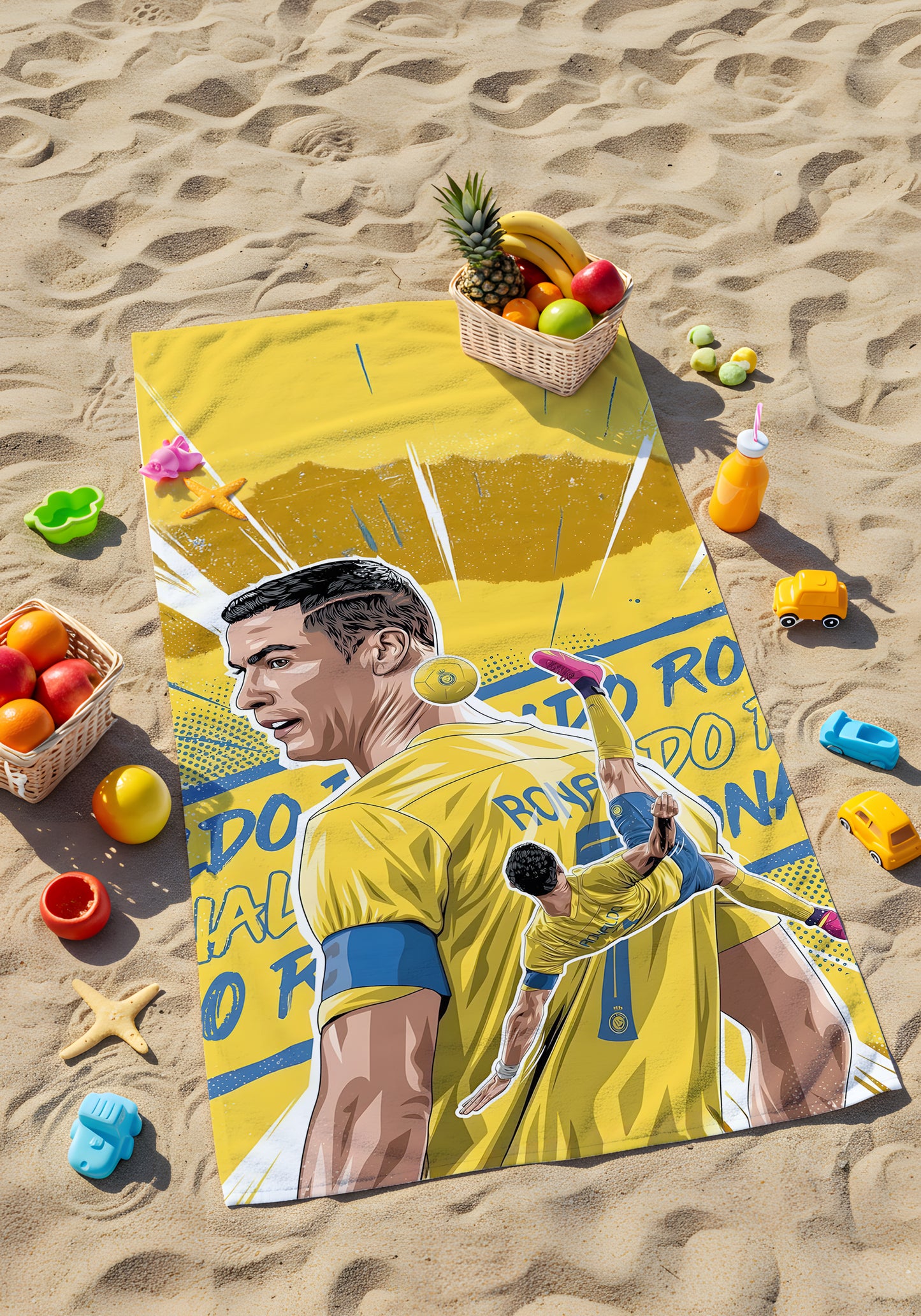 Ronaldo Plaj Havlusu – Efsanevi Hız Plajda Devam Ediyor