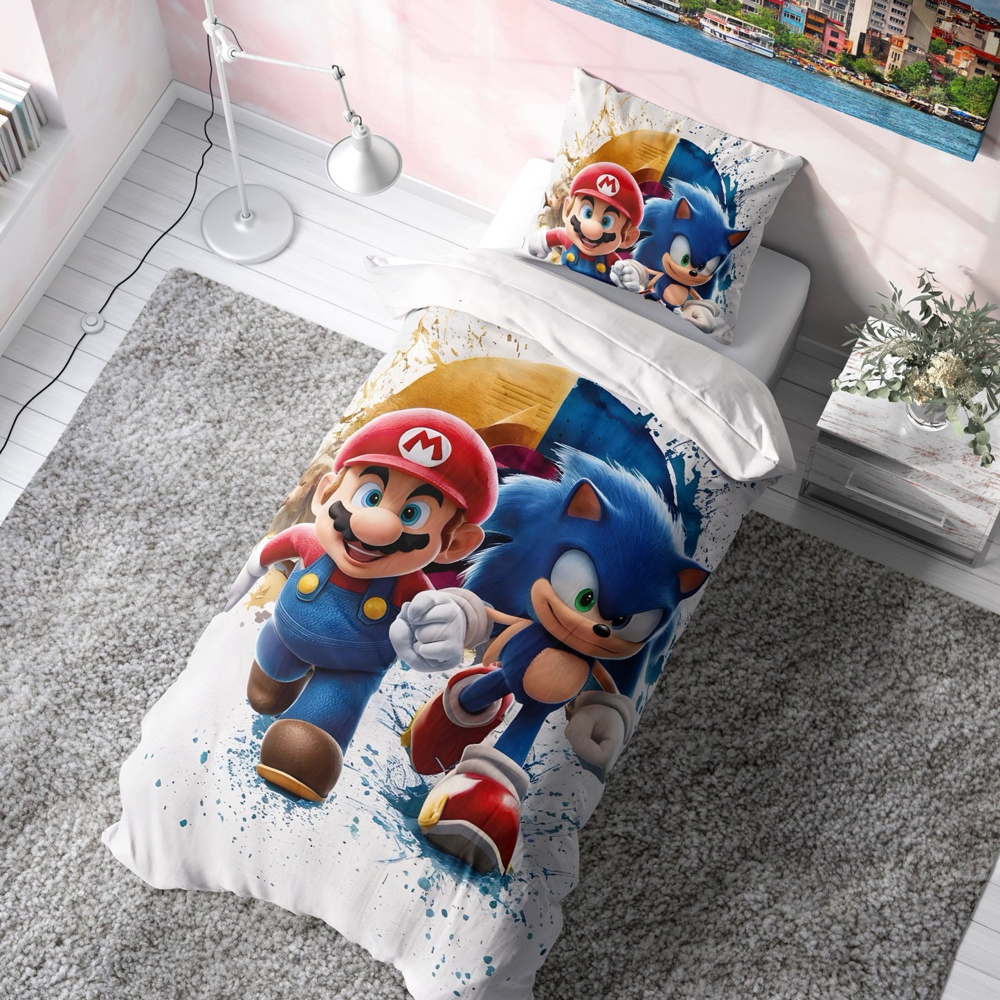 Sonic Nevresim Takımı (Çarşafsız)