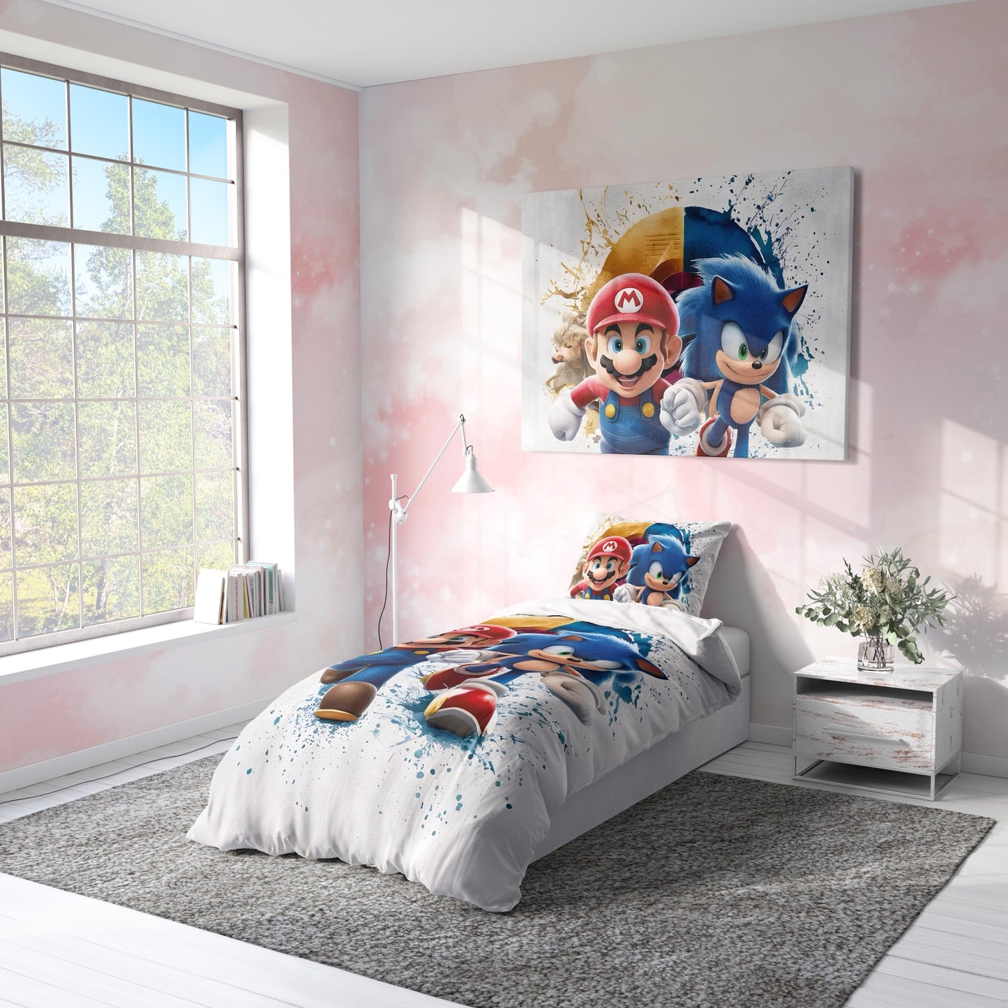 Sonic Nevresim Takımı (Çarşafsız)