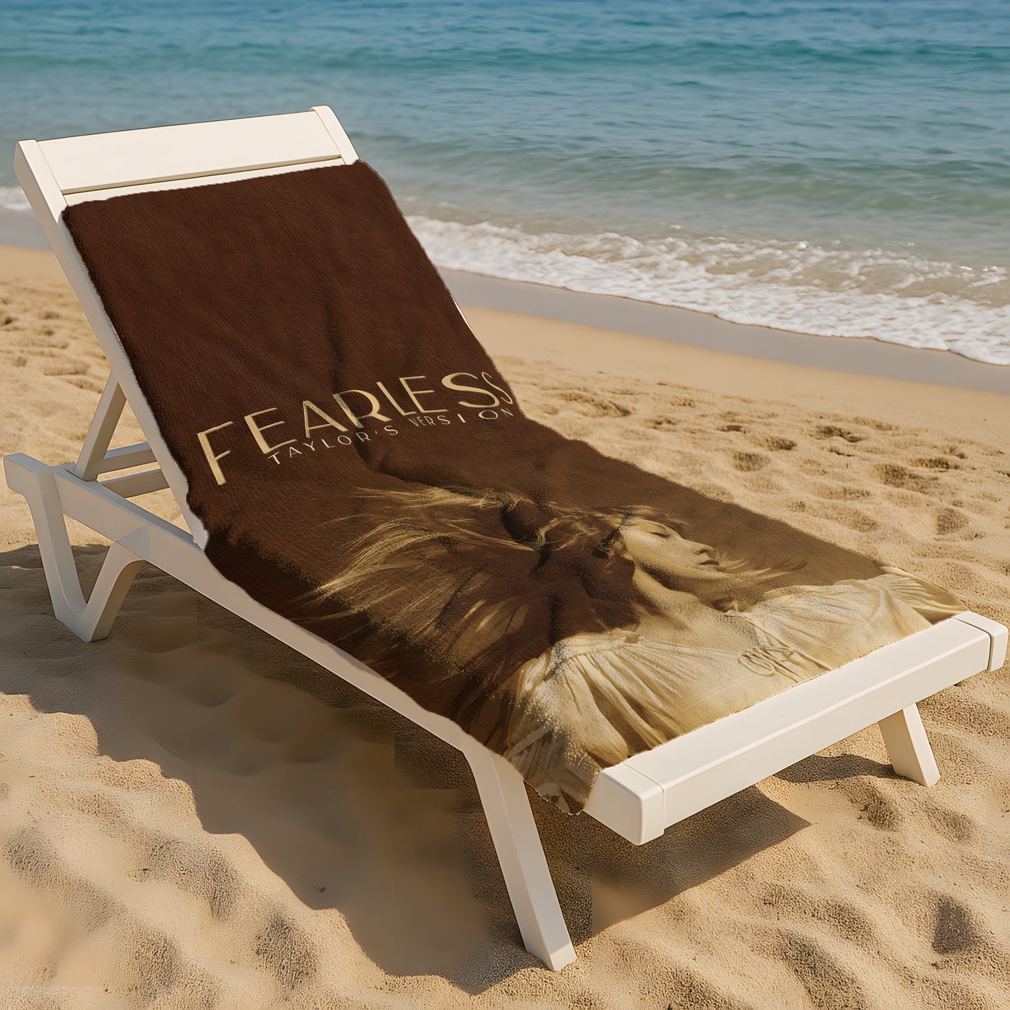 Fearless – Fearless Işıltısı: Altın Çağ Plaj Havlusu