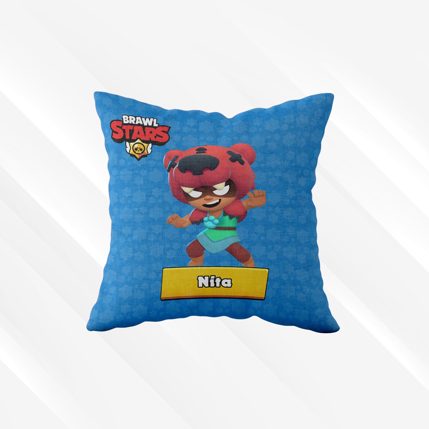 Nita Brawl Stars Sevenlere Özel - Hediyelik Dekoratif Yastık