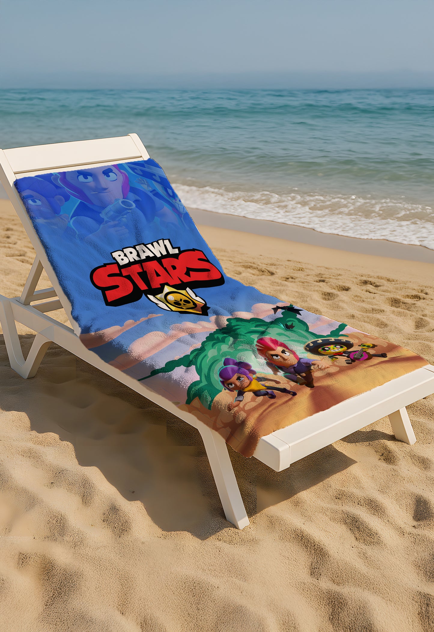 Brawl Stars Plaj Havlusu – Efsanevi Karakterlerle Macera
