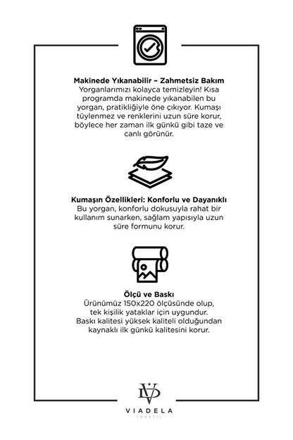 Paw Petrol Lacivert Tek Kişilik Yorgan ve Yastık Kılıfı