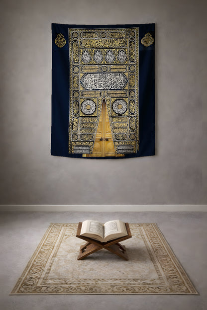 Kâbe Kapısı Modern Tasarım Duvar Örtüsü