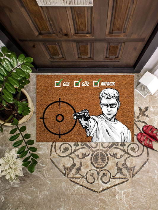 Yusuf Dikeç Gez Göz Arpacık Kapı Önü Paspası 45x65