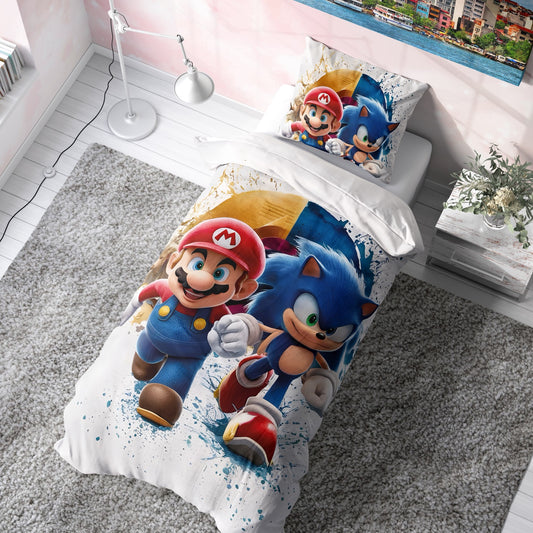 Sonic Nevresim Takımı (Çarşafsız)