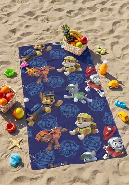 Paw Patrol Plaj Havlusu – Kahramanlarla Dolu Plaj Keyfi!