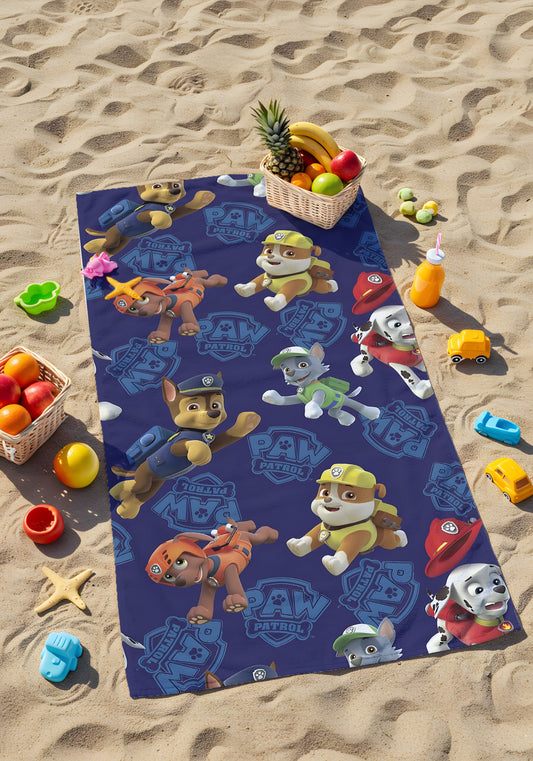 Paw Patrol Plaj Havlusu – Kahramanlarla Dolu Plaj Keyfi!