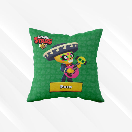 Poco Brawl Stars Sevenlere Özel - Hediyelik Dekoratif Yastık