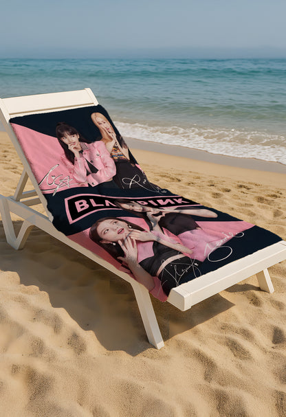 Blackpink Plaj Havlusu – "Blackpink Plaj Havlusu – Şıklık ve Güç Plajda Buluşuyor