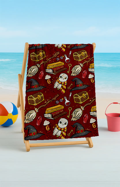 Harry Potter Gryffindor Plaj Havlusu – Sihir Dolu Plaj Macerası
